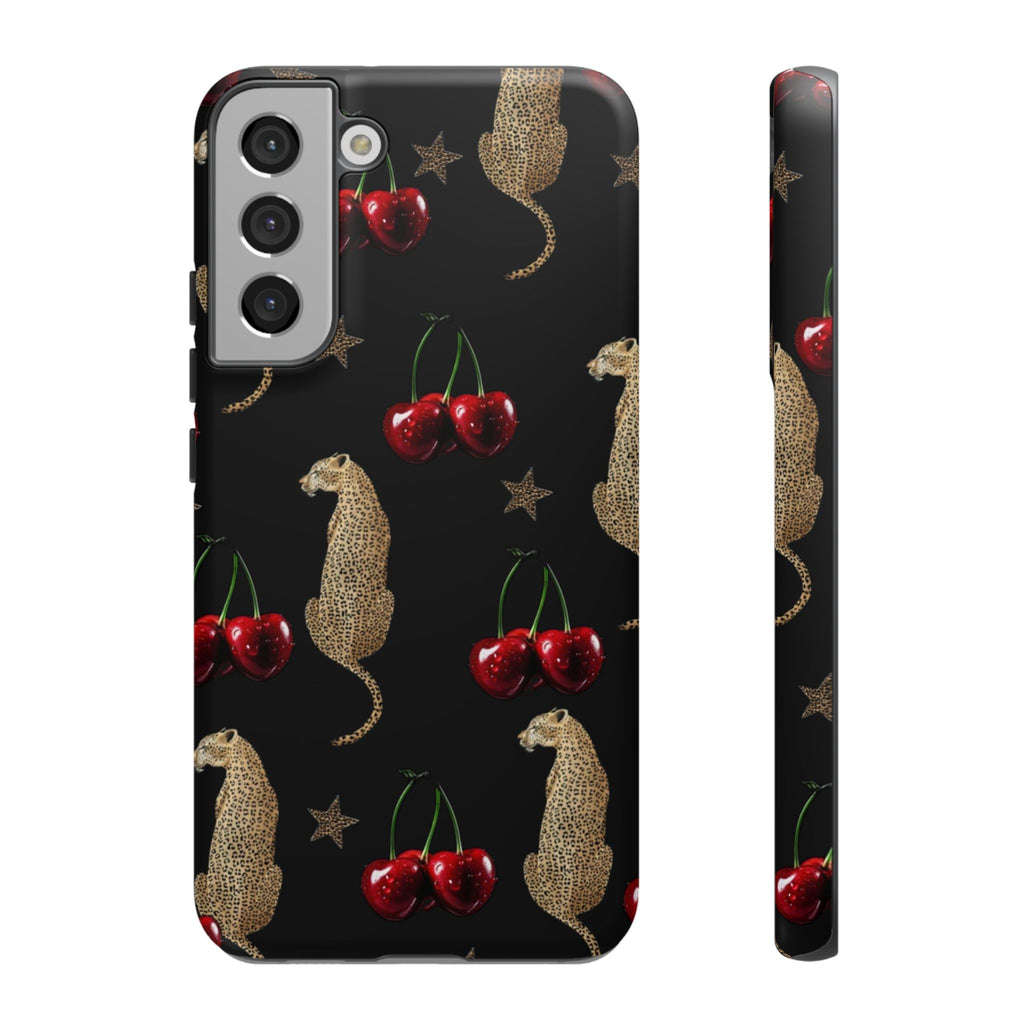 Leopards & Cherries Phone Case