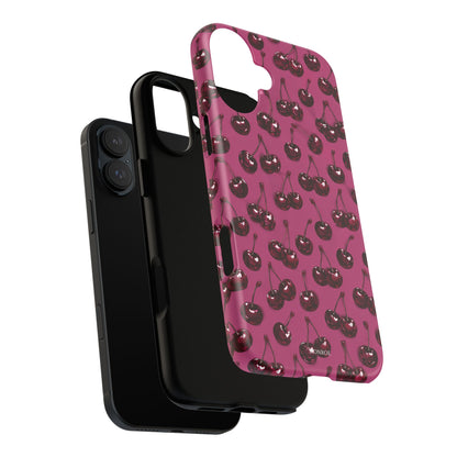 Burgundy Cherries Tough Case