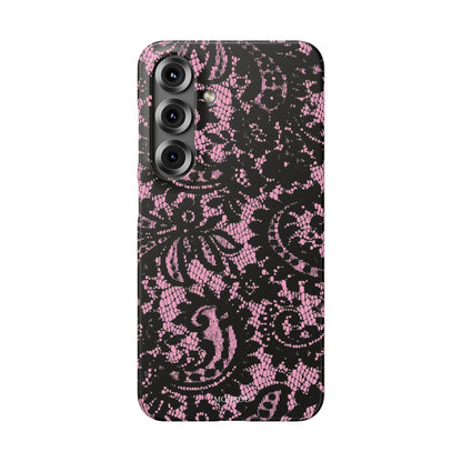 Pink Lace Pattern Case
