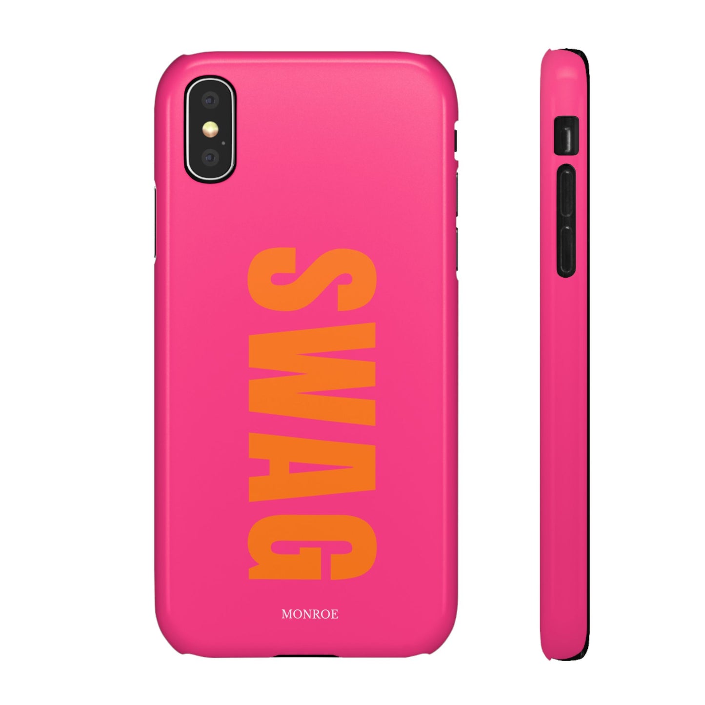 Bold Pink "SWAG" Case