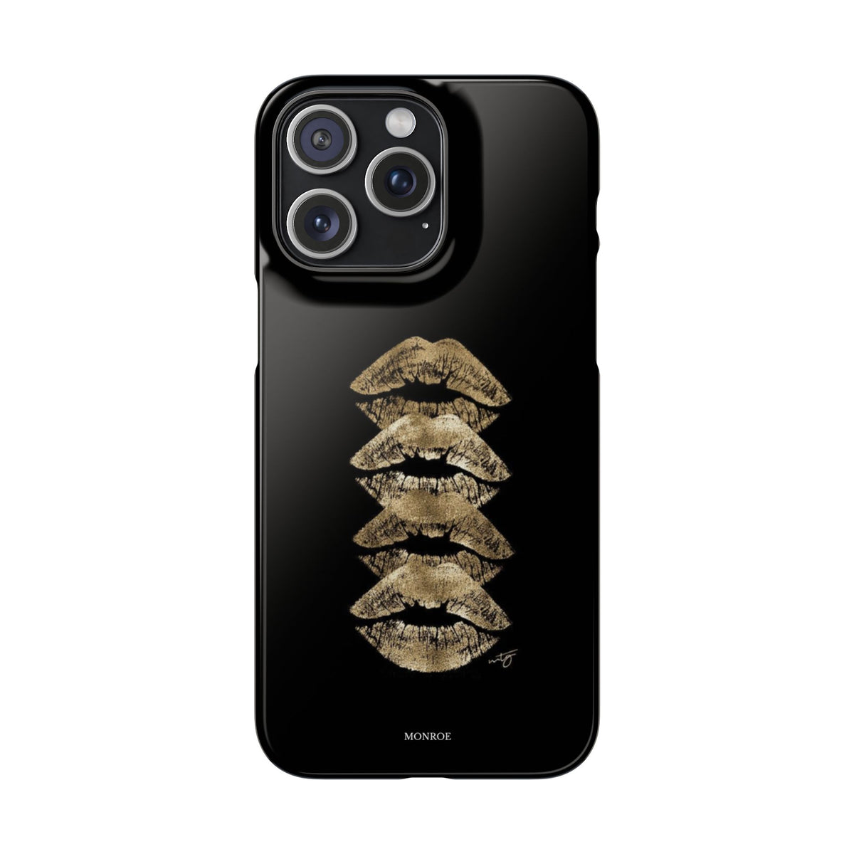 Gold Kiss Stack Case