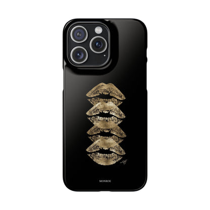 Gold Kiss Stack Case