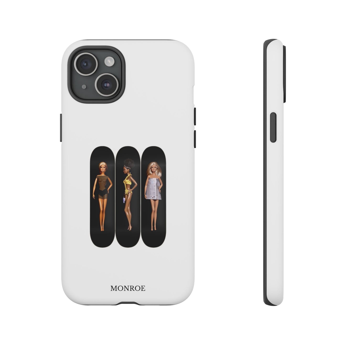 Retro Doll Skateboard Tough Case