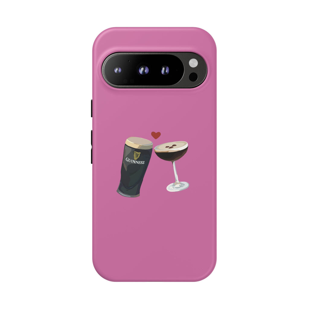 Pint & Wine Glass (Pink) Tough Case