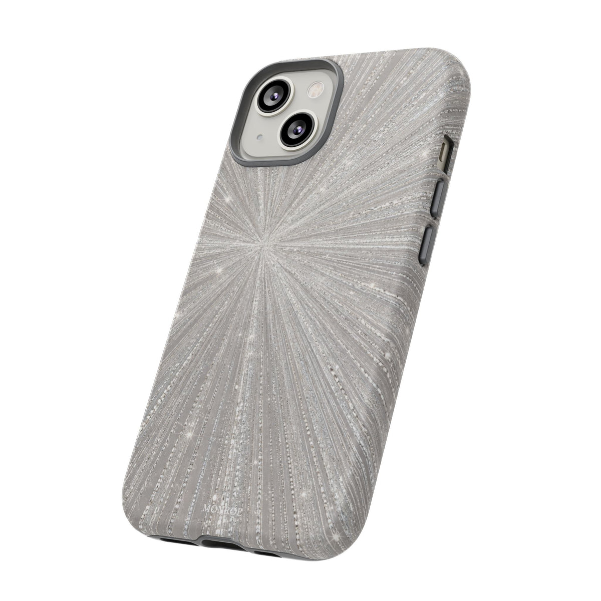 Sparkling Silver Burst Tough Case