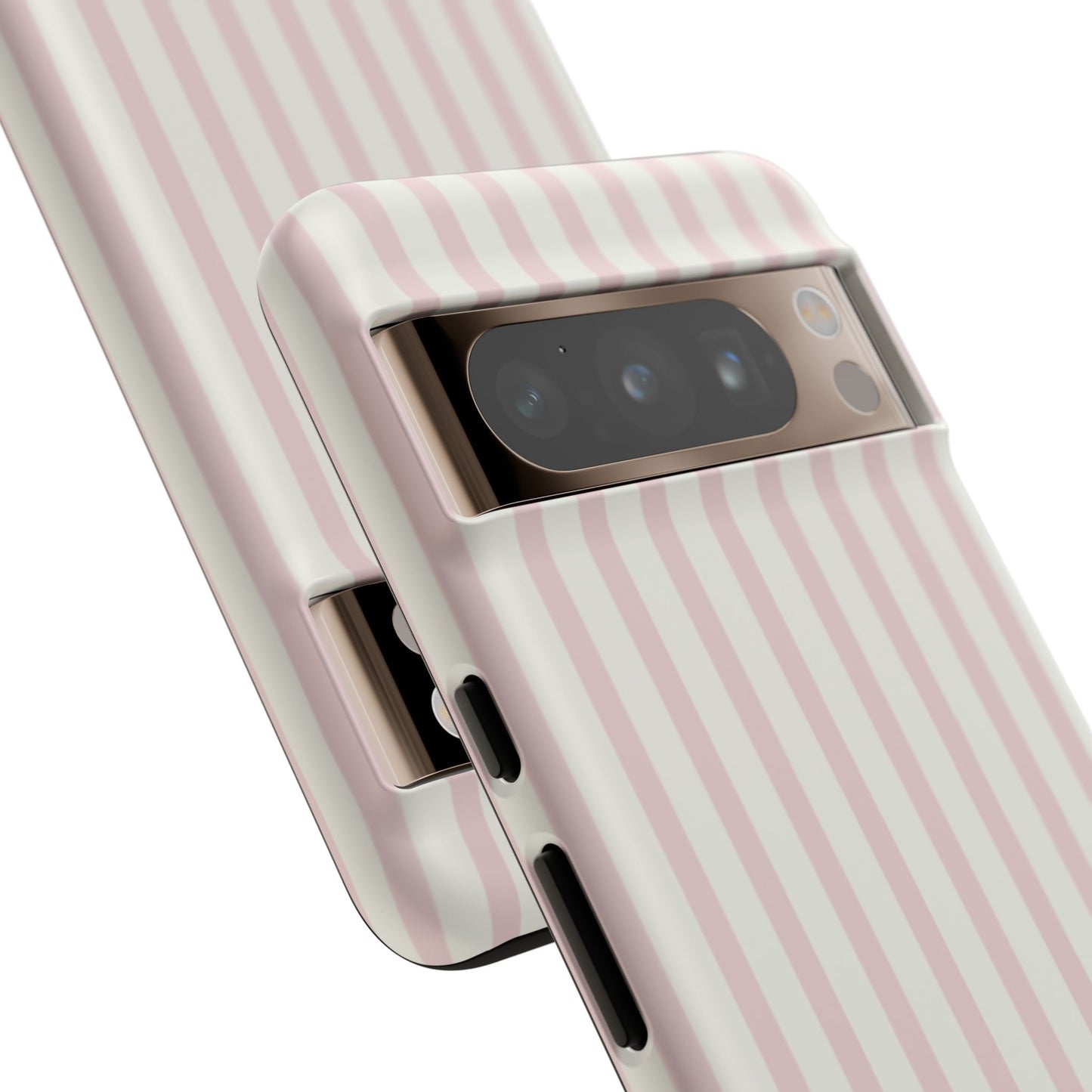 Light Pink Stripe Tough Phone Case