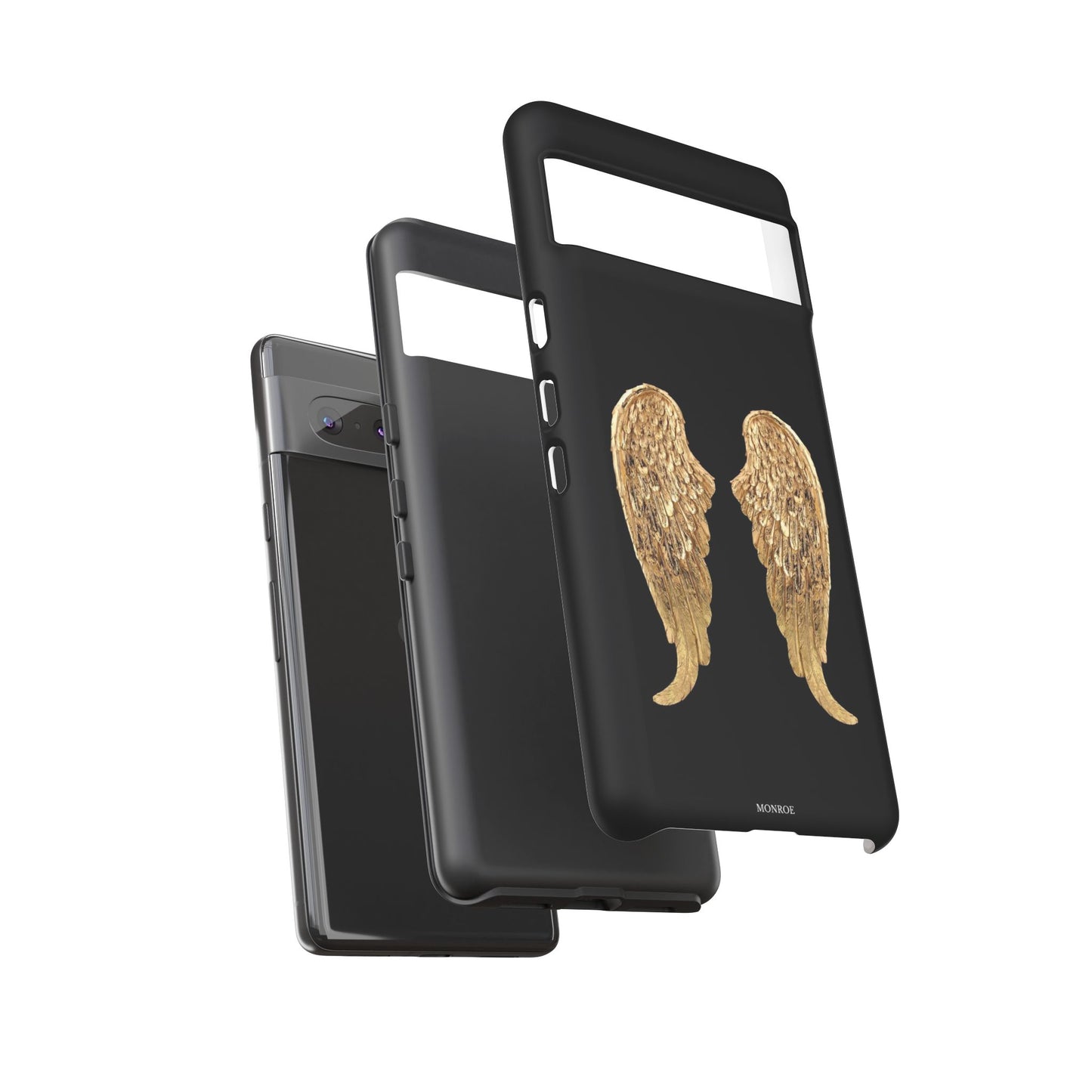 Gold Angel Wings Tough Case