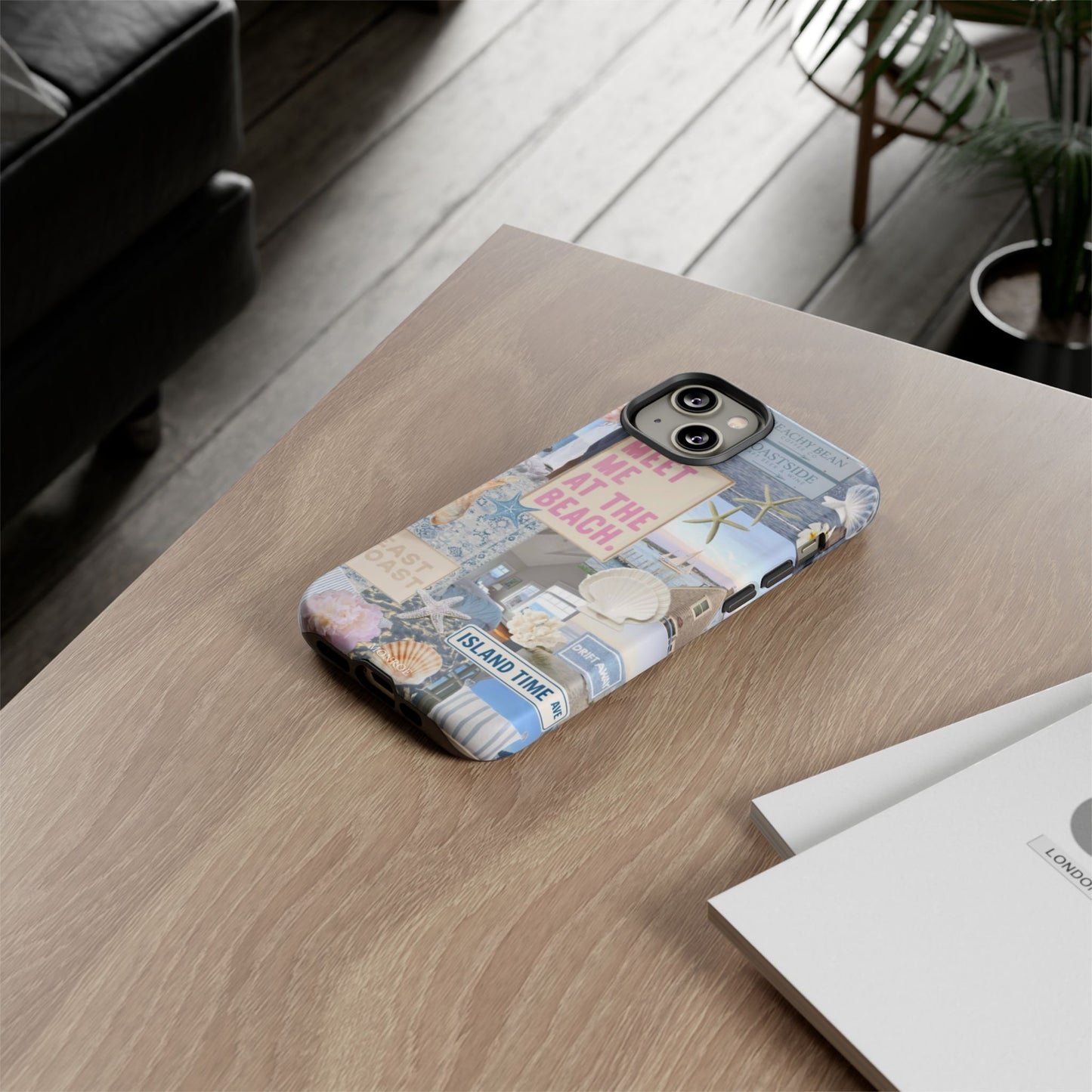 "Meet Me at the Beach" Coastal Tough Case
