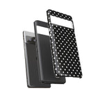 Black Polka Dot Phone Case