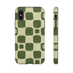 Clover Checker Tough Phone Case
