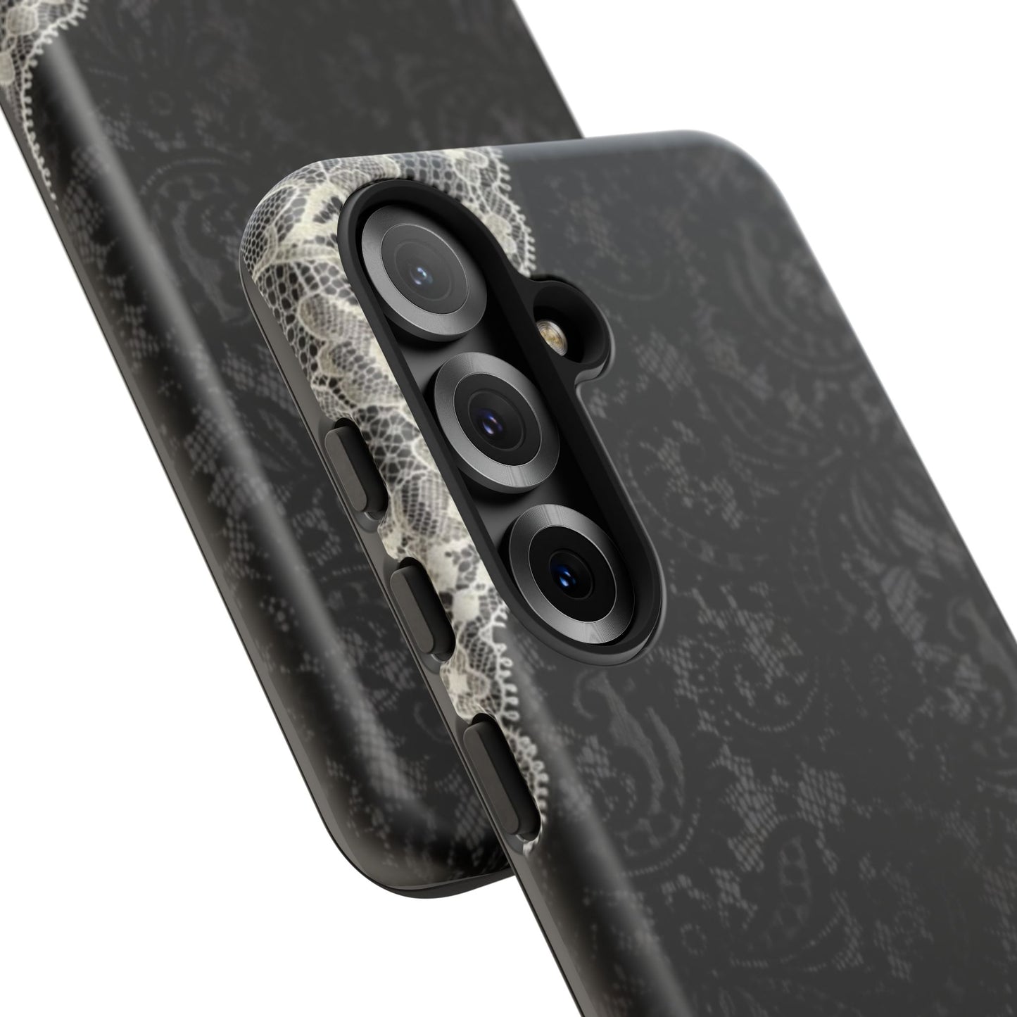 Black & White Edged Tough Case