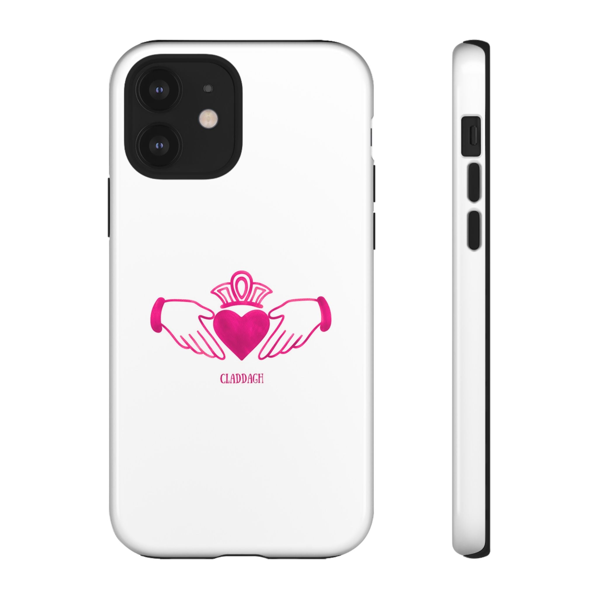 Pink Irish Claddagh Symbol Tough Phone Case