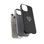 Crystal Heart Phone Case
