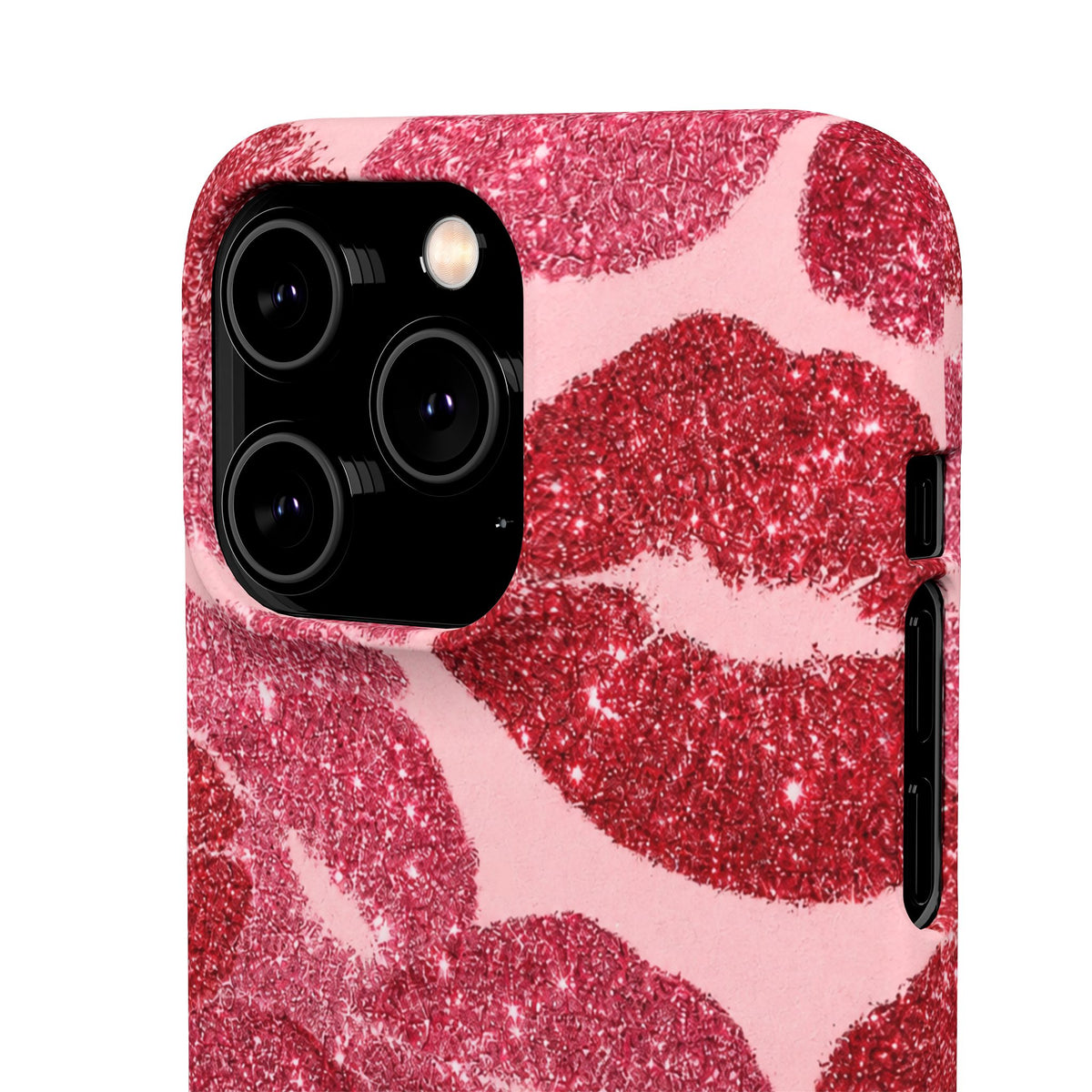 Pink Glitter Kiss Case