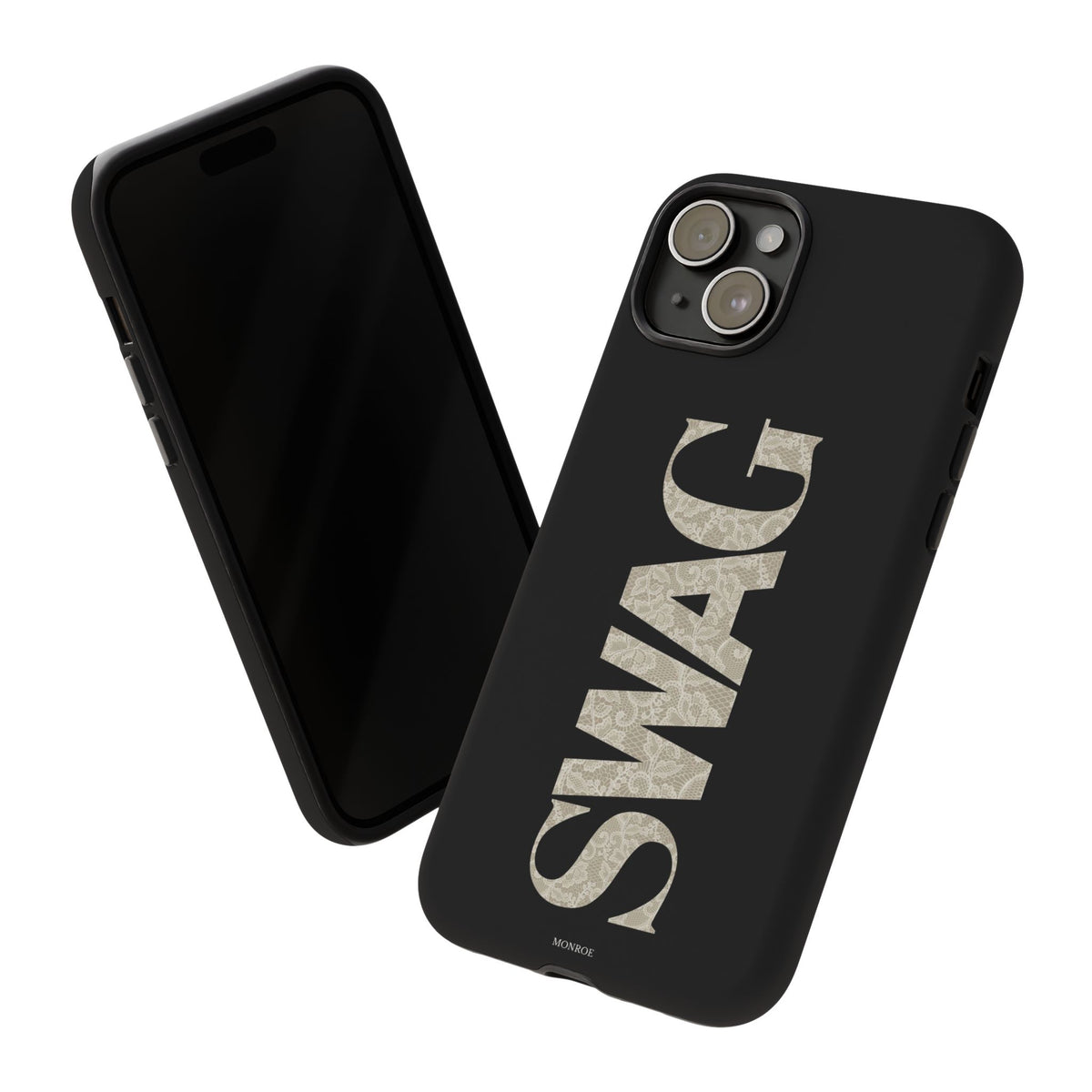 Lace Swag Black Tough Case