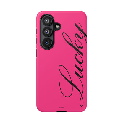 Hot Pink 'Lucky' Tough Case