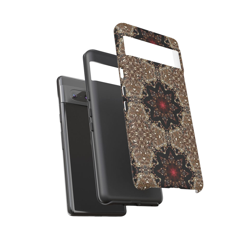 Brown Mandala Tough Protective Case