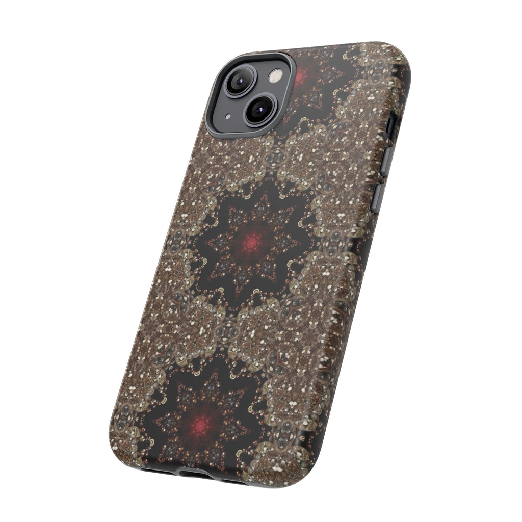 Brown Mandala Tough Protective Case