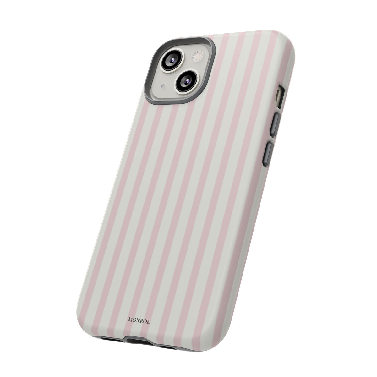 Light Pink Stripe Tough Phone Case