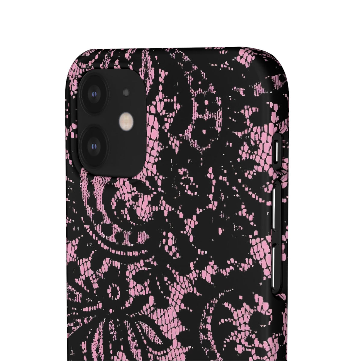 Pink Lace Pattern Case