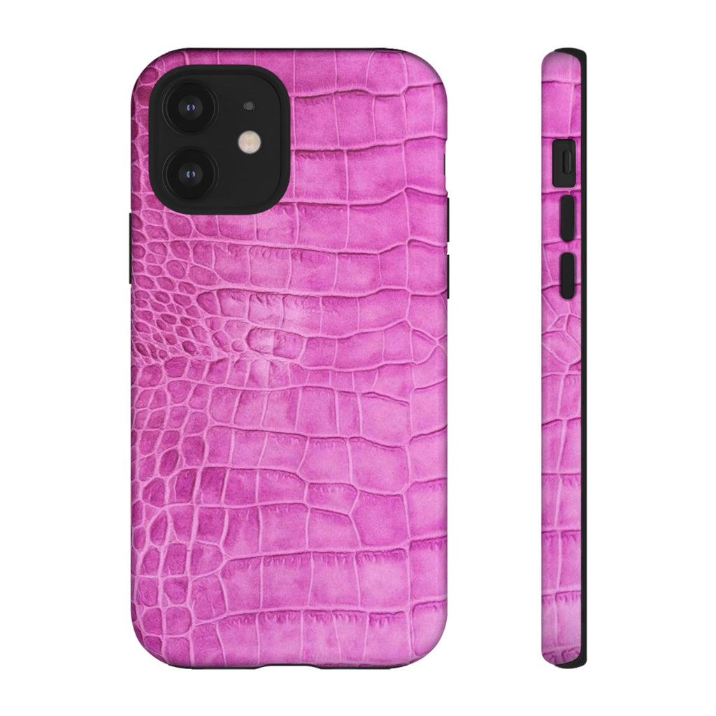 Purple Croc Phone Case
