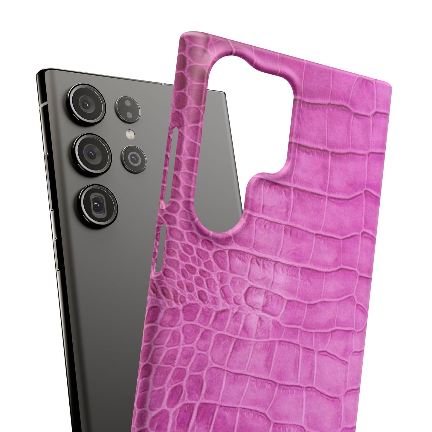Purple Croc Case