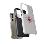 Pink Irish Claddagh Symbol Tough Phone Case