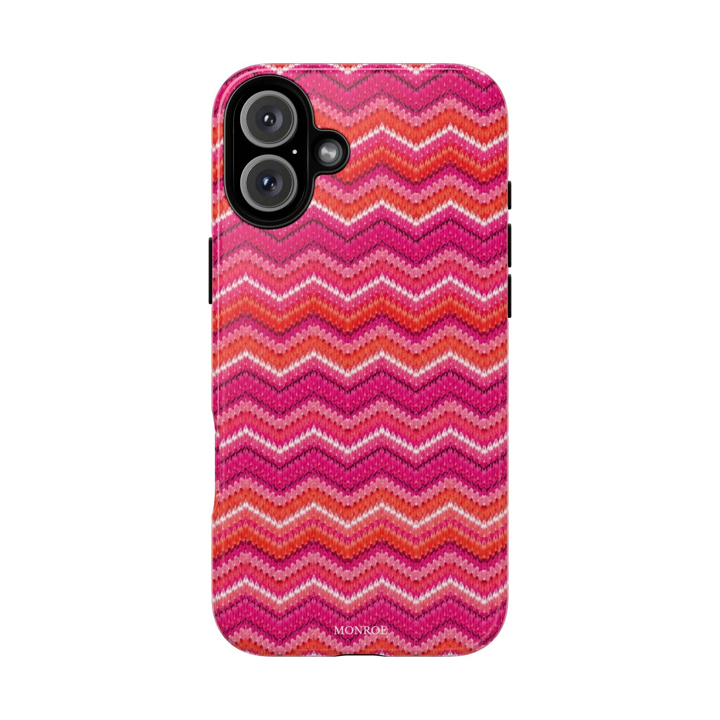 Pink Zigzag Tough Case