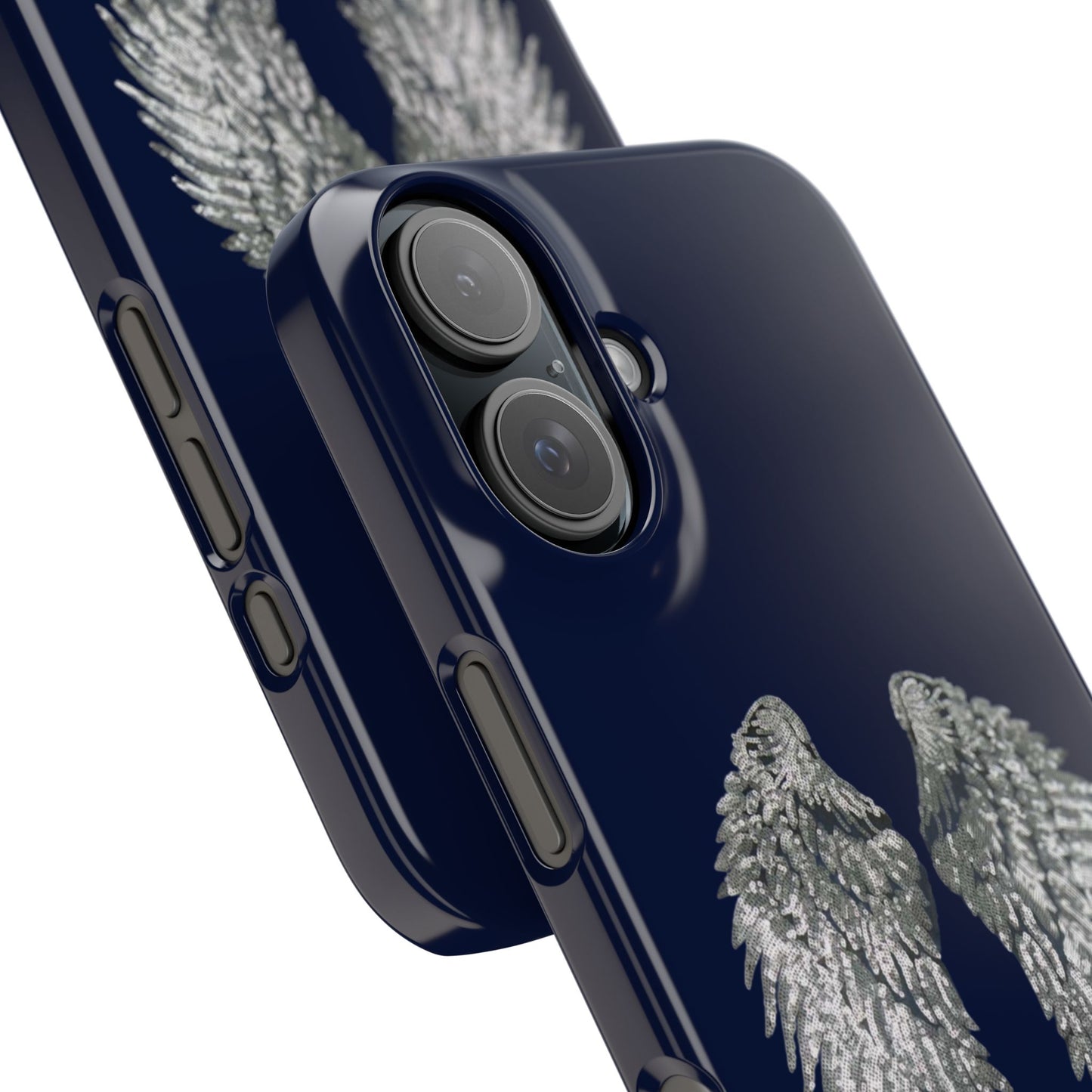 Navy Angel Wings Case