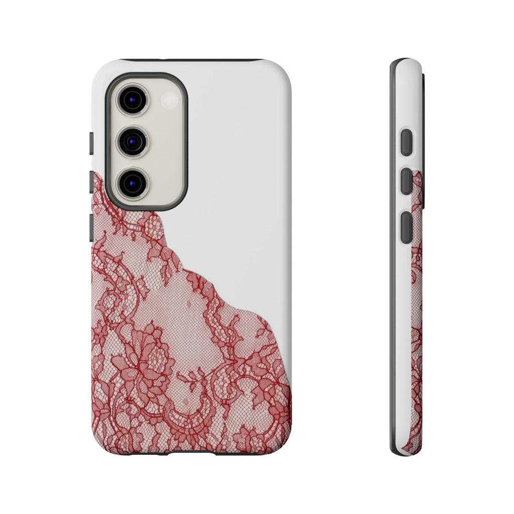 Red Lace Phone Case