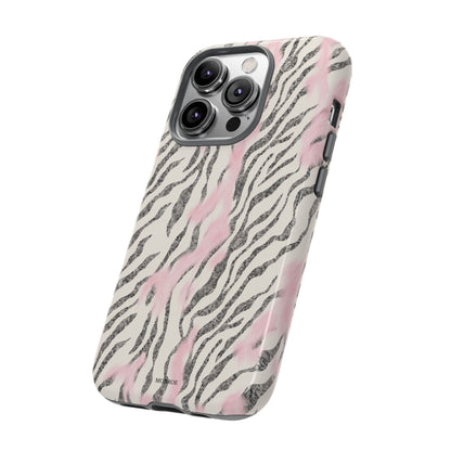 Light Pink Zebra Tough Case