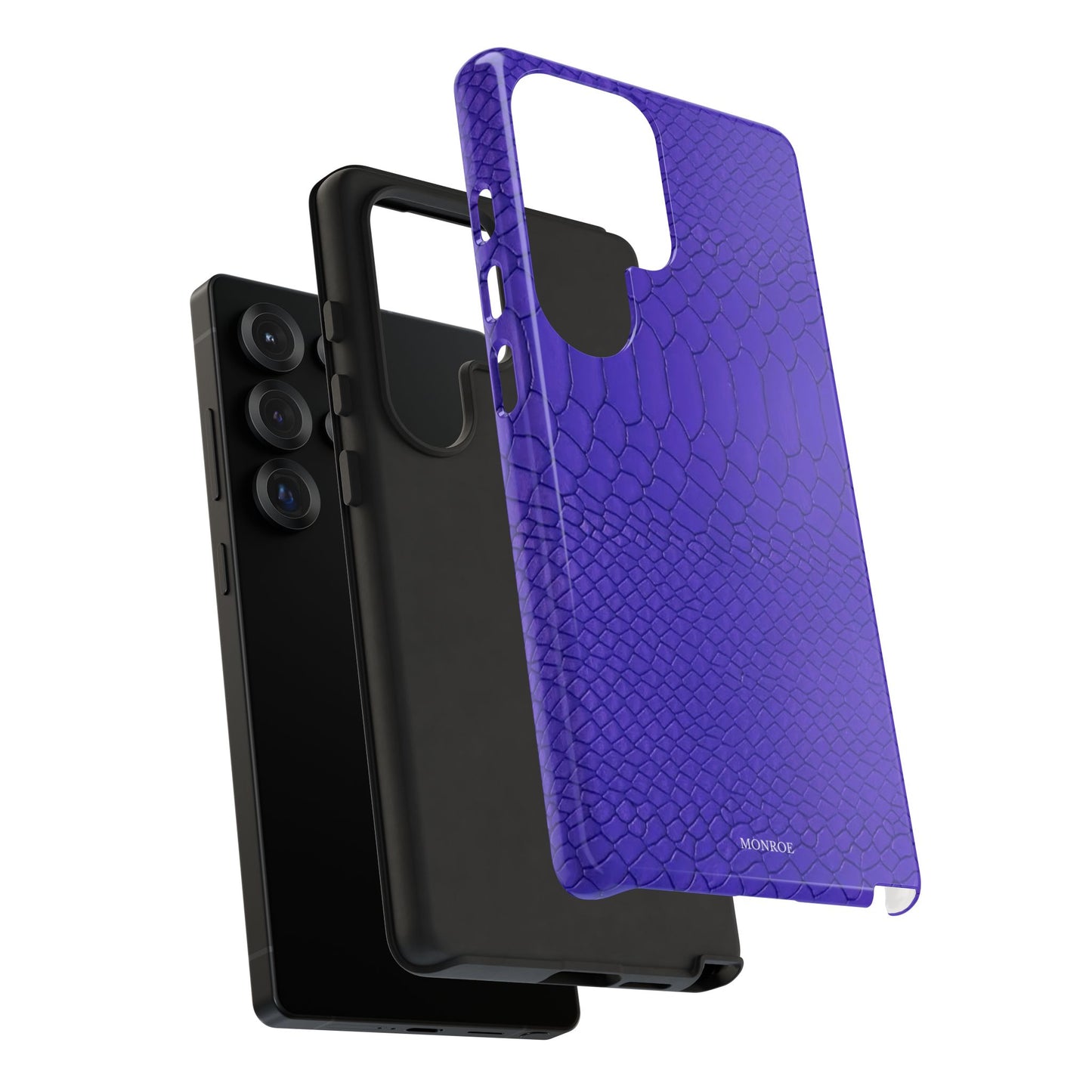 Dark Purple Snake Tough Case