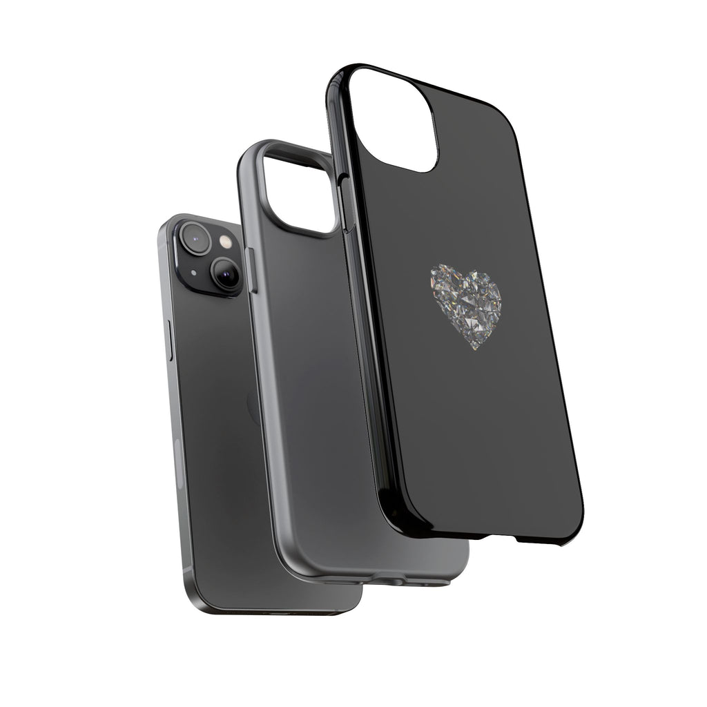 Crystal Heart Phone Case