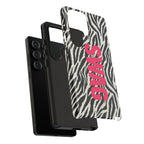 'SWAG' Zebra Print Tough Case
