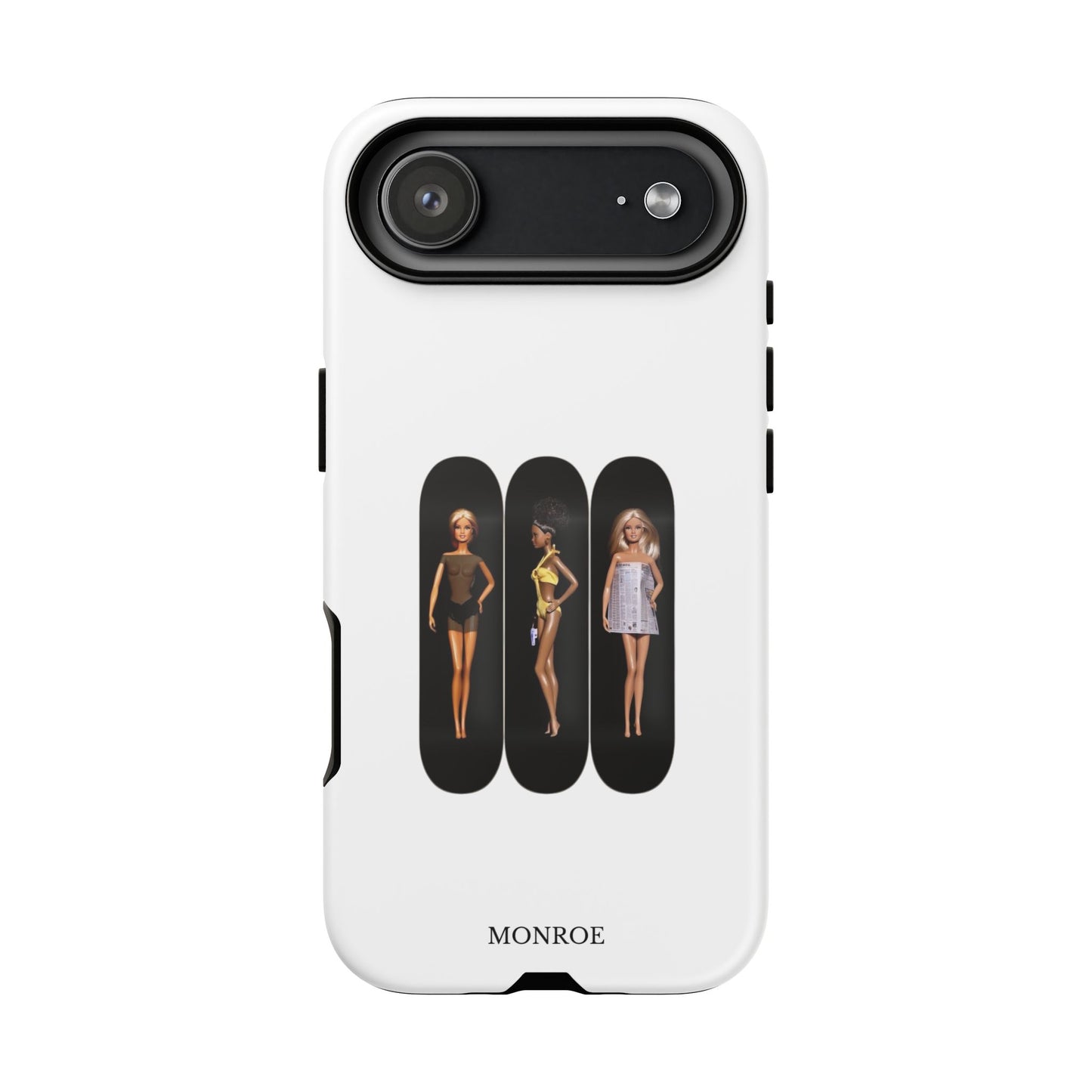 Retro Doll Skateboard Tough Case