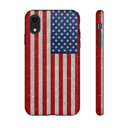 America Glitter Tough Case