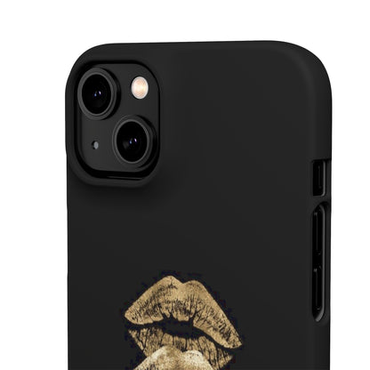 Gold Kiss Stack Case
