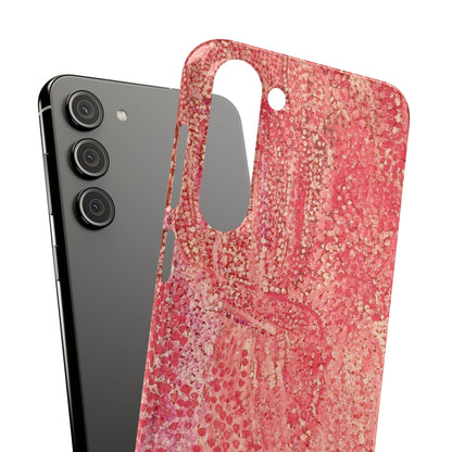 Pink Coral Texture Case