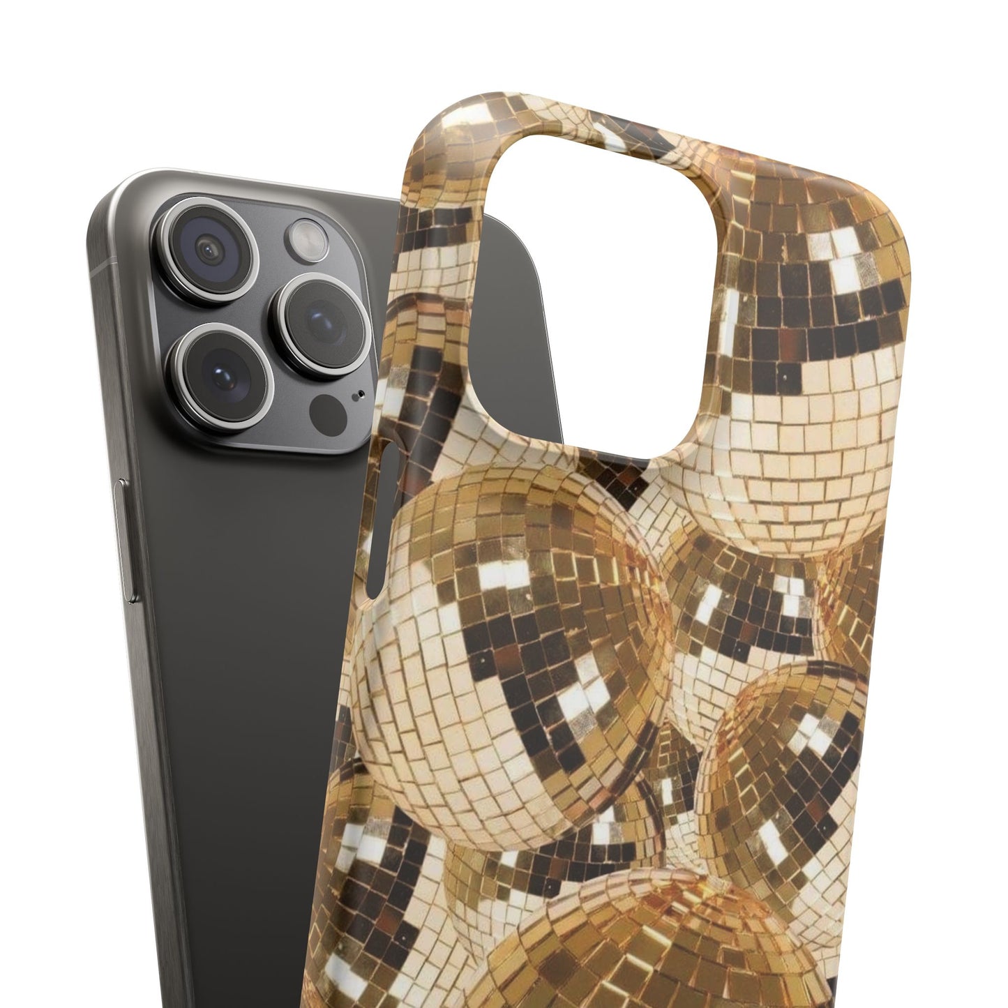 Gold Disco Ball Case