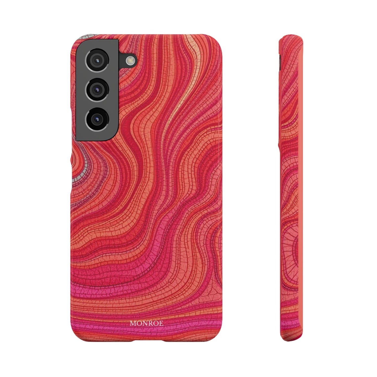 Retro Wavy Red Case