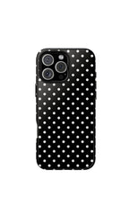 Black Polka Dot Phone Case