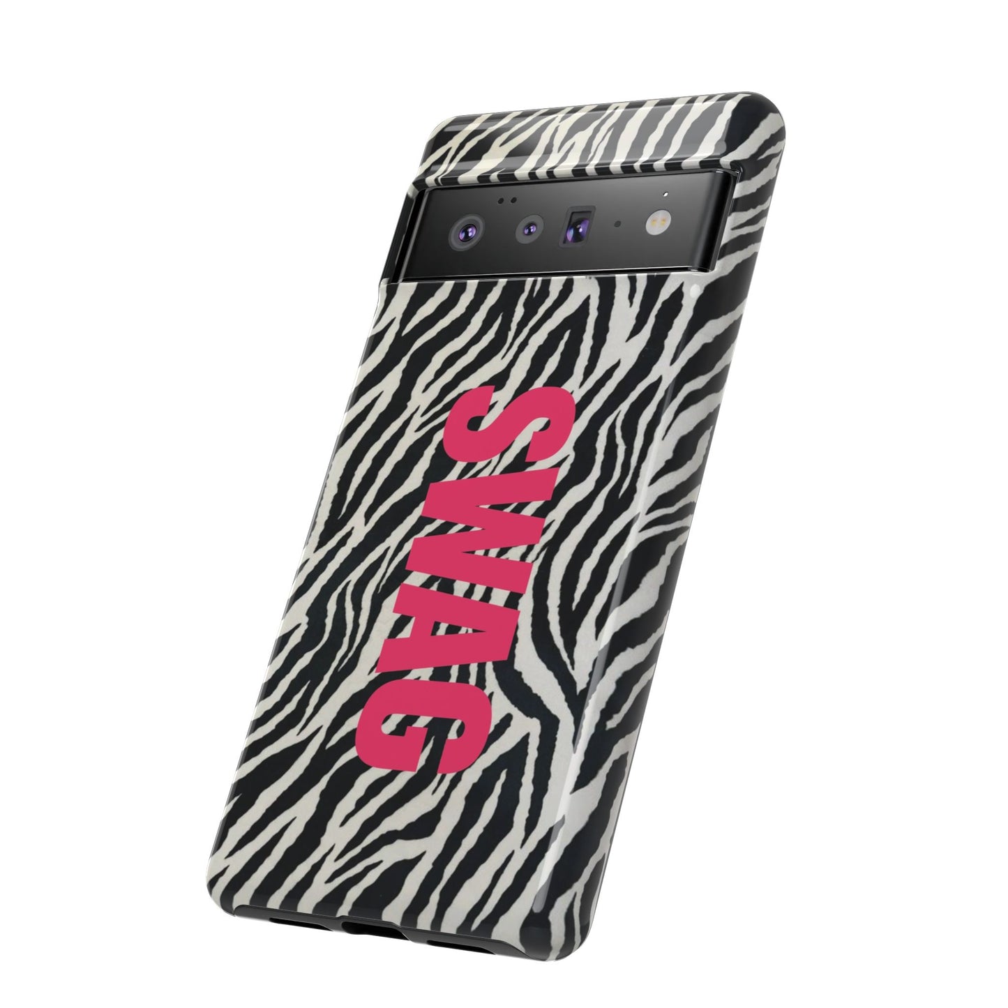Zebra Print  "SWAG" Tough Case