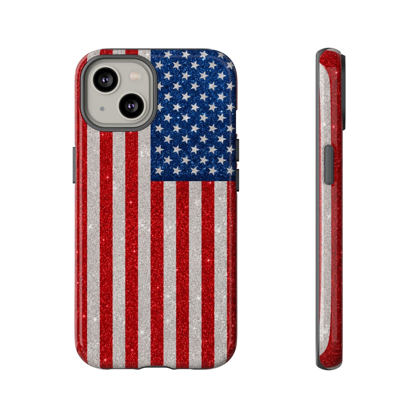 America Glitter Tough Case