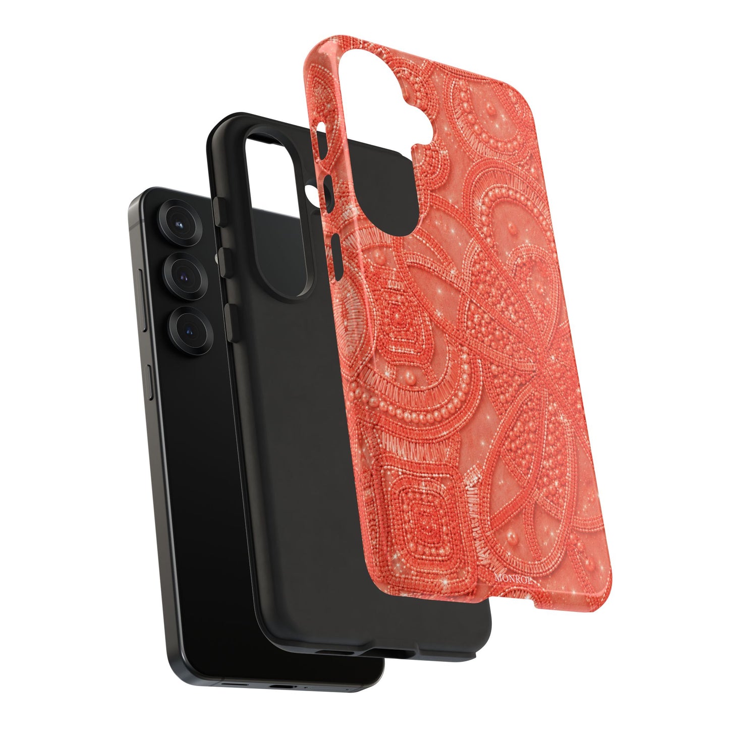 Coral Lace Tough Case