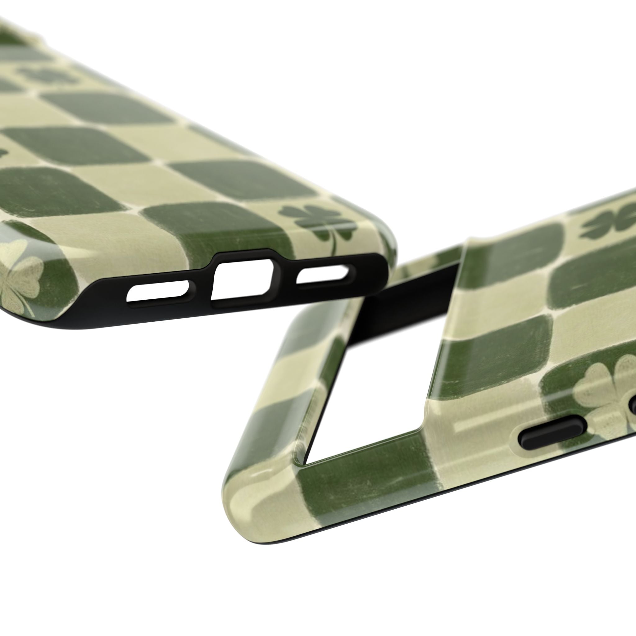 Clover Checker Tough Phone Case