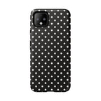 Black Polka Dot Phone Case