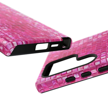 Hot Pink Mosaic Tough Case