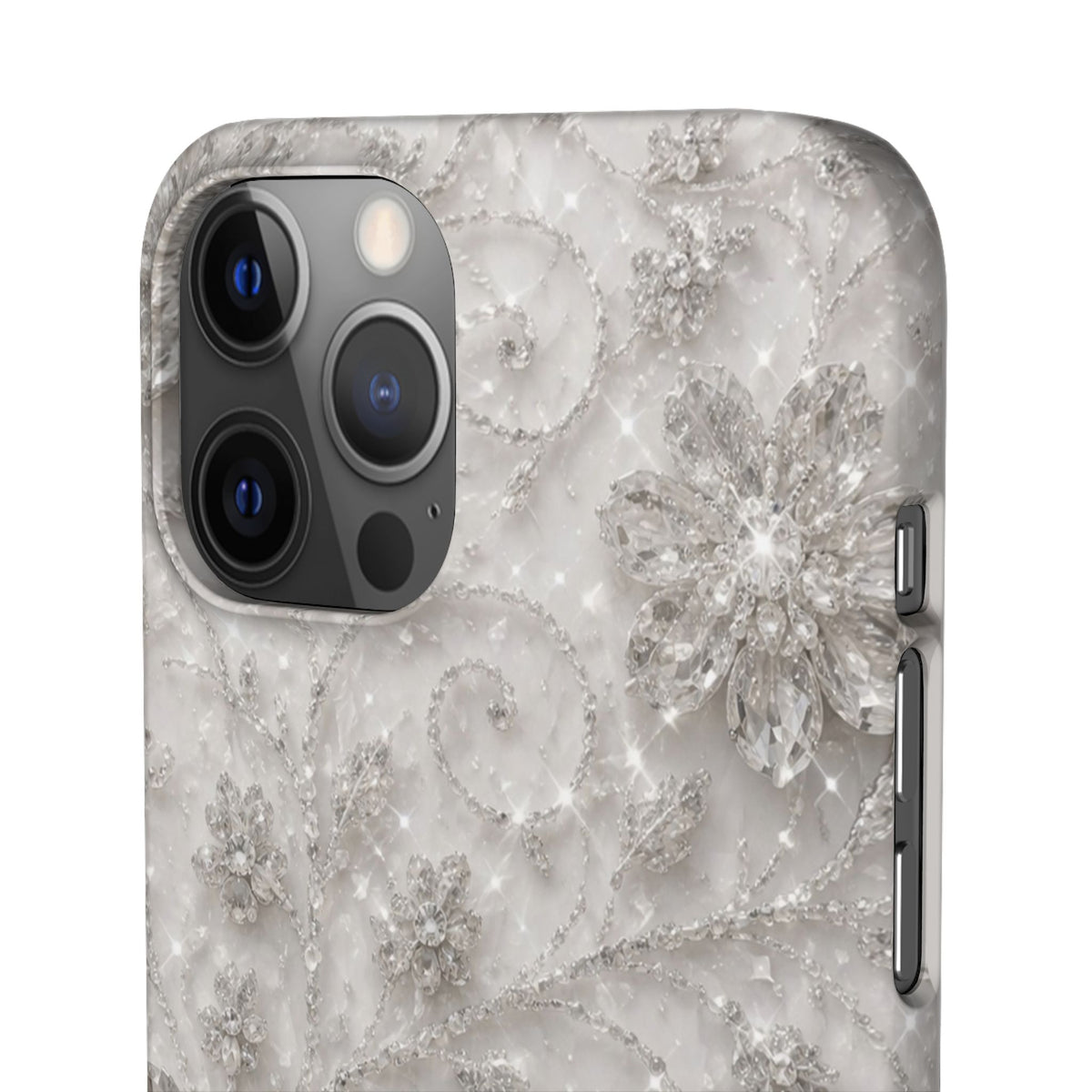 Glittery Floral Case