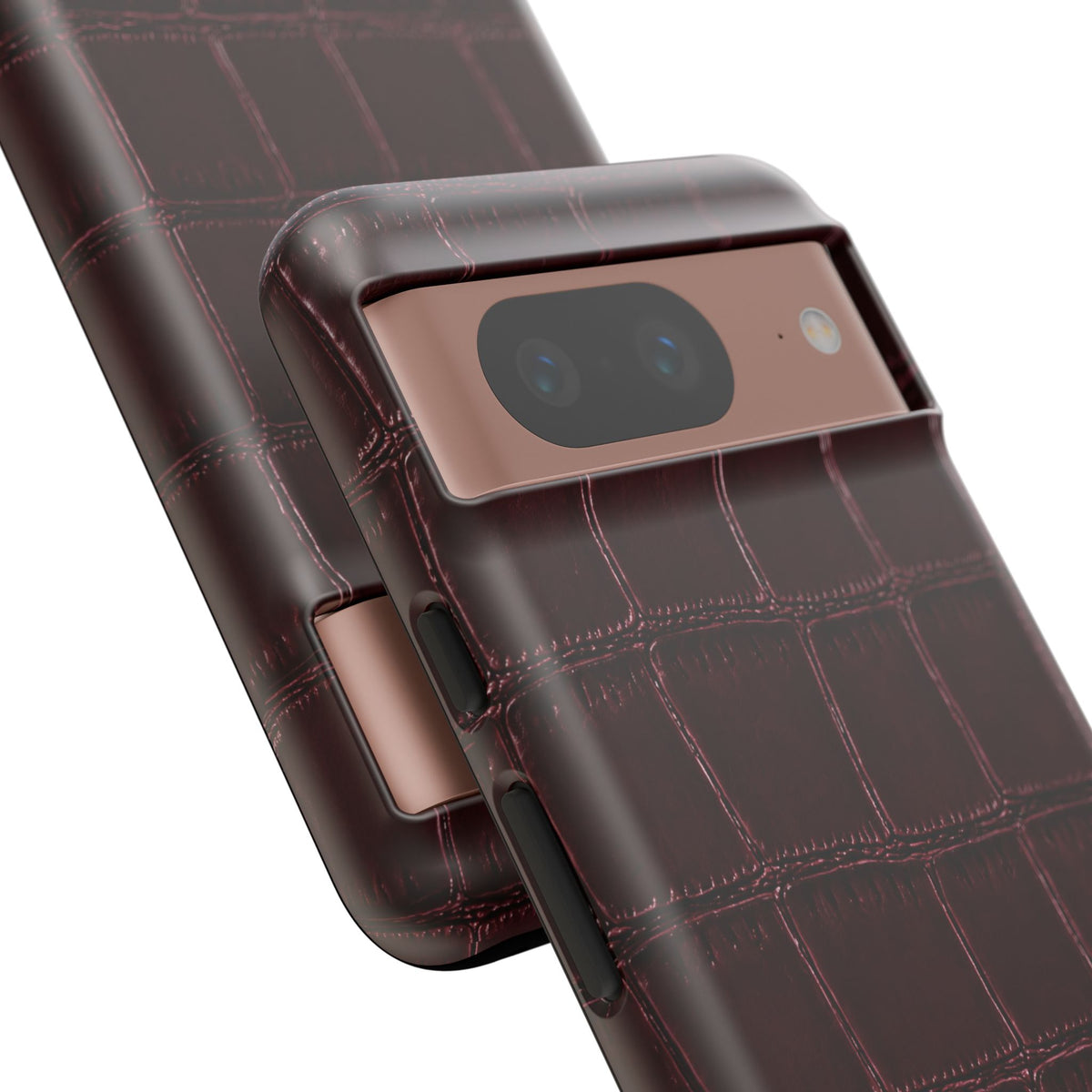 Burgundy Croc Tough Case