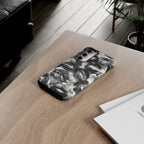 Black and Kiss Design Phone Case
